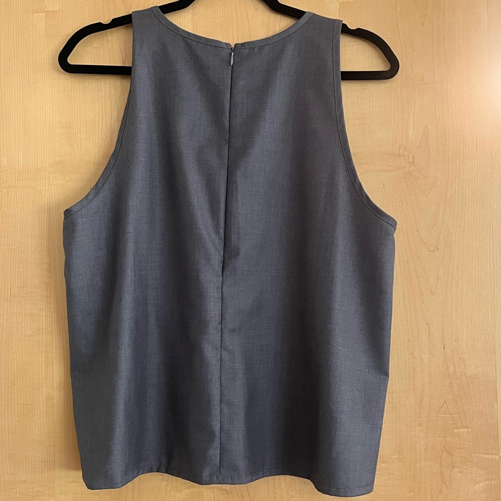 The Frankie Shop Clay Sleeveless Top - Gray - Picture 3 of 3